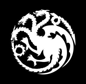 356x350 House Targaryen Sigil Patch Depressive Illusions Records