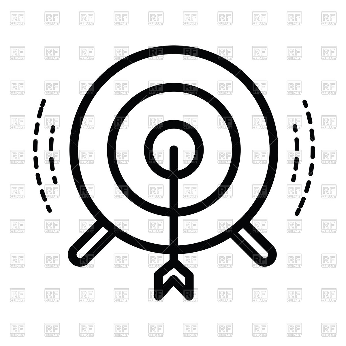 Pictograph Of Target Icon Vector Image Of Icons And Emblems 1200x1200 Pictograph Of Target Icon Vector Image Of Icons And Emblems