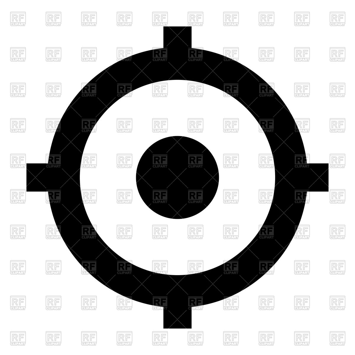 Target Icon On White Background Vector Image Of Icons And Emblems 1200x1200 Target Icon On White Background Vector Image Of Icons And Emblems