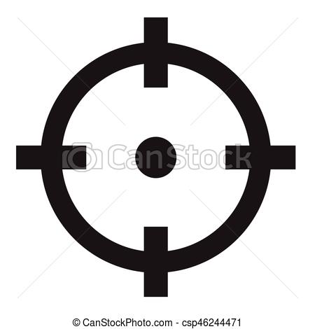 Target Icon Vector Illustration 450x470 Target Icon Vector Illustration