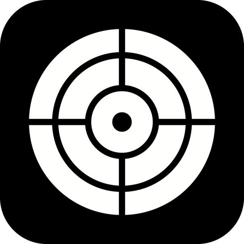 Vector Target Icon 490x490 Vector Target Icon