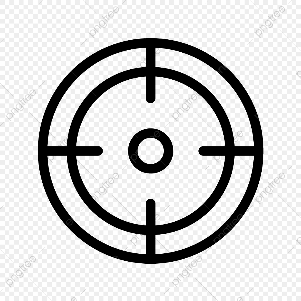 1024x1024 Target Vector Icon, Darts, Goal, Target Icon Png And Vector