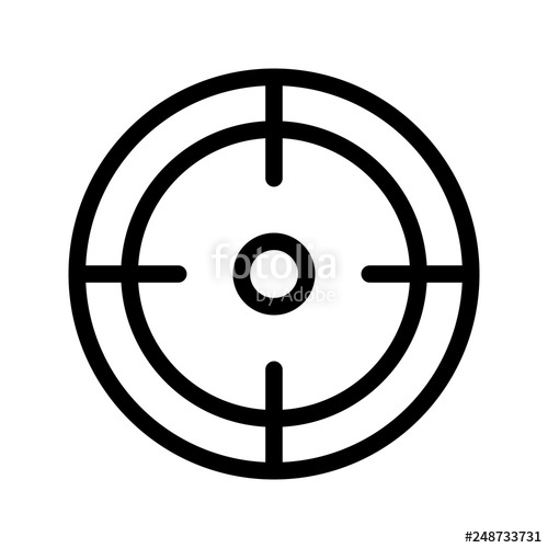 Target Vector Icon Stock Image And Royalty Free Vector 500x500 Target Vector Icon Stock Image And Royalty Free Vector