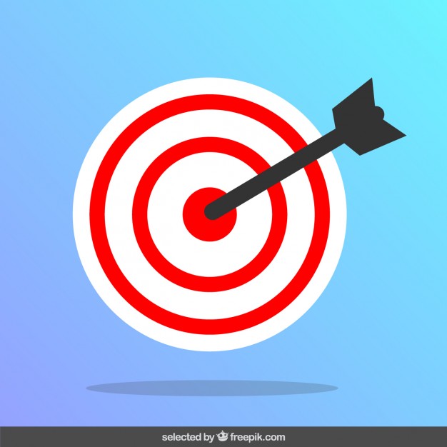 Arrow Hitting The Target Vector Free Download 626x626 Arrow Hitting The Target Vector Free Download