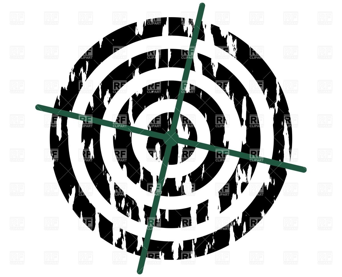 1200x971 Grunge Target Vector Image Of Sport And Leisure Boroda