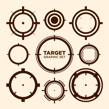 360x360 Target Vector, Free Download Targets, Arrow Target, Shooting
