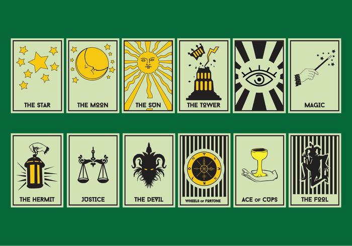 700x490 Set Of Tarot Card