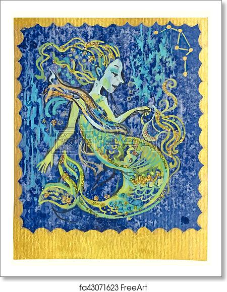 450x580 Free Art Print Of Vector Tarot Card