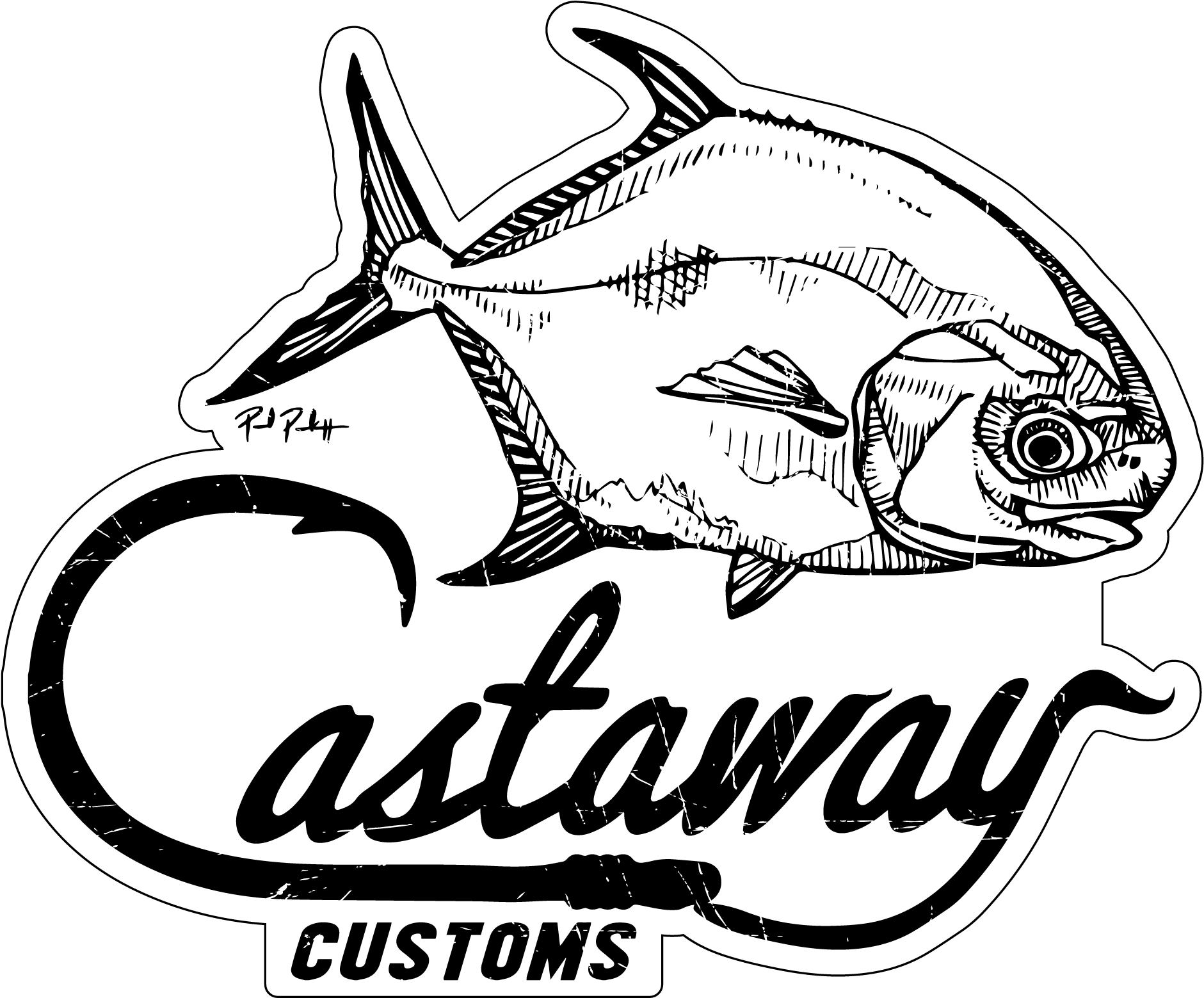 1881x1559 Tarpon Vector Permit Fish