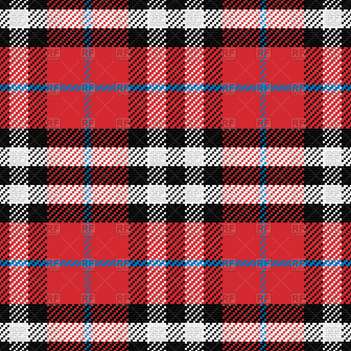 1200x1200 Scottish Tartan Pattern Vector Image Of Backgrounds, Textures