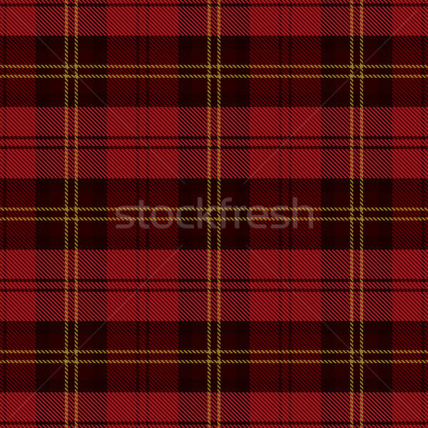600x600 Red Plaid Tartan Vector Seamless Pattern Vector Illustration