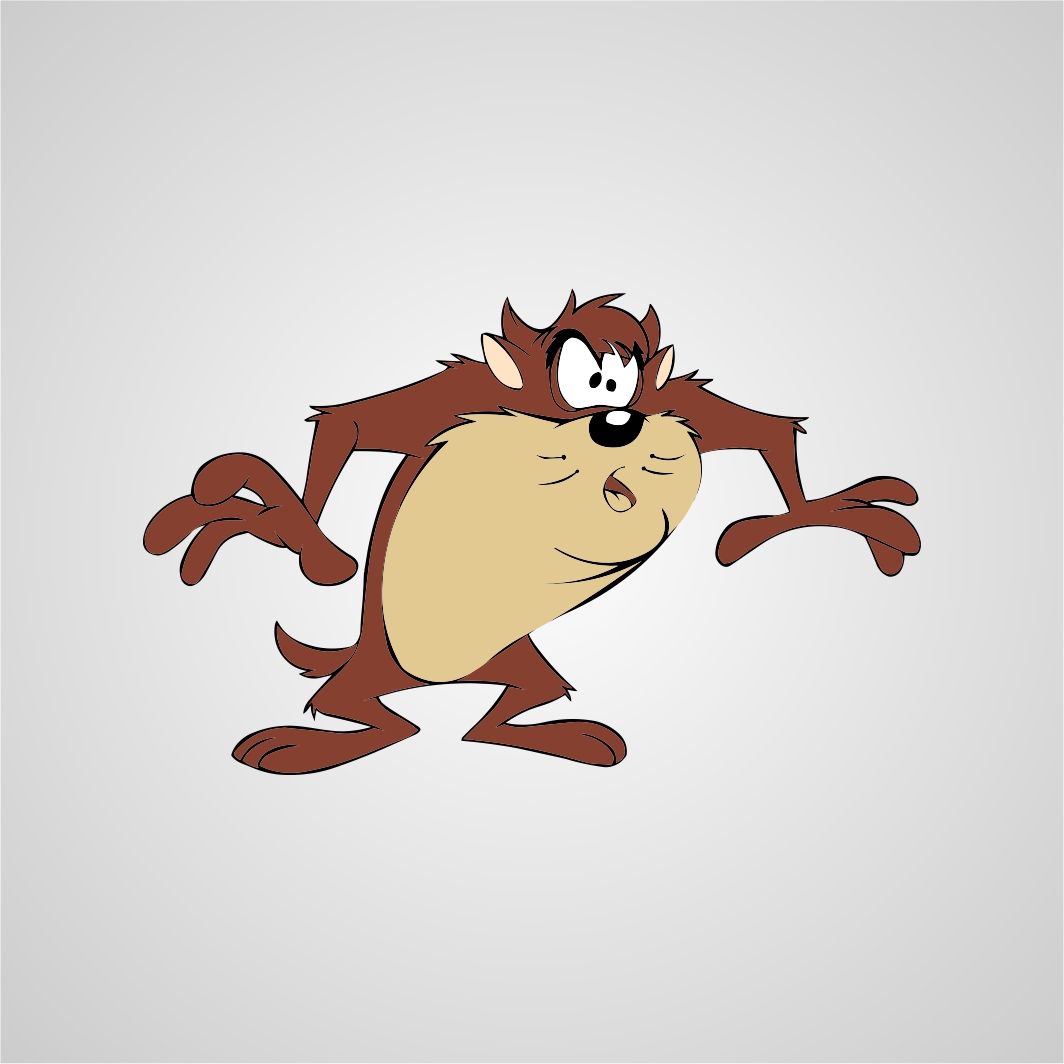 Tasmanian Devil Vector At Vectorified.com 