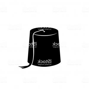 300x300 Fez Icon Red Turkish Hat With Black Tassel Vector Illustration Gm