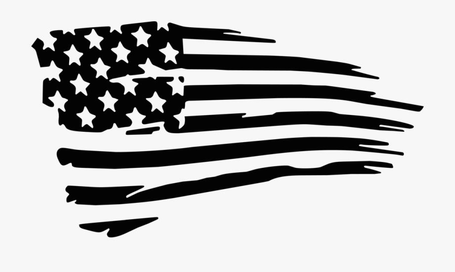 Tattered American Flag Vector at Vectorified.com | Collection of