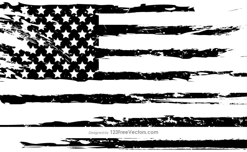 Download Tattered American Flag Vector at Vectorified.com ...