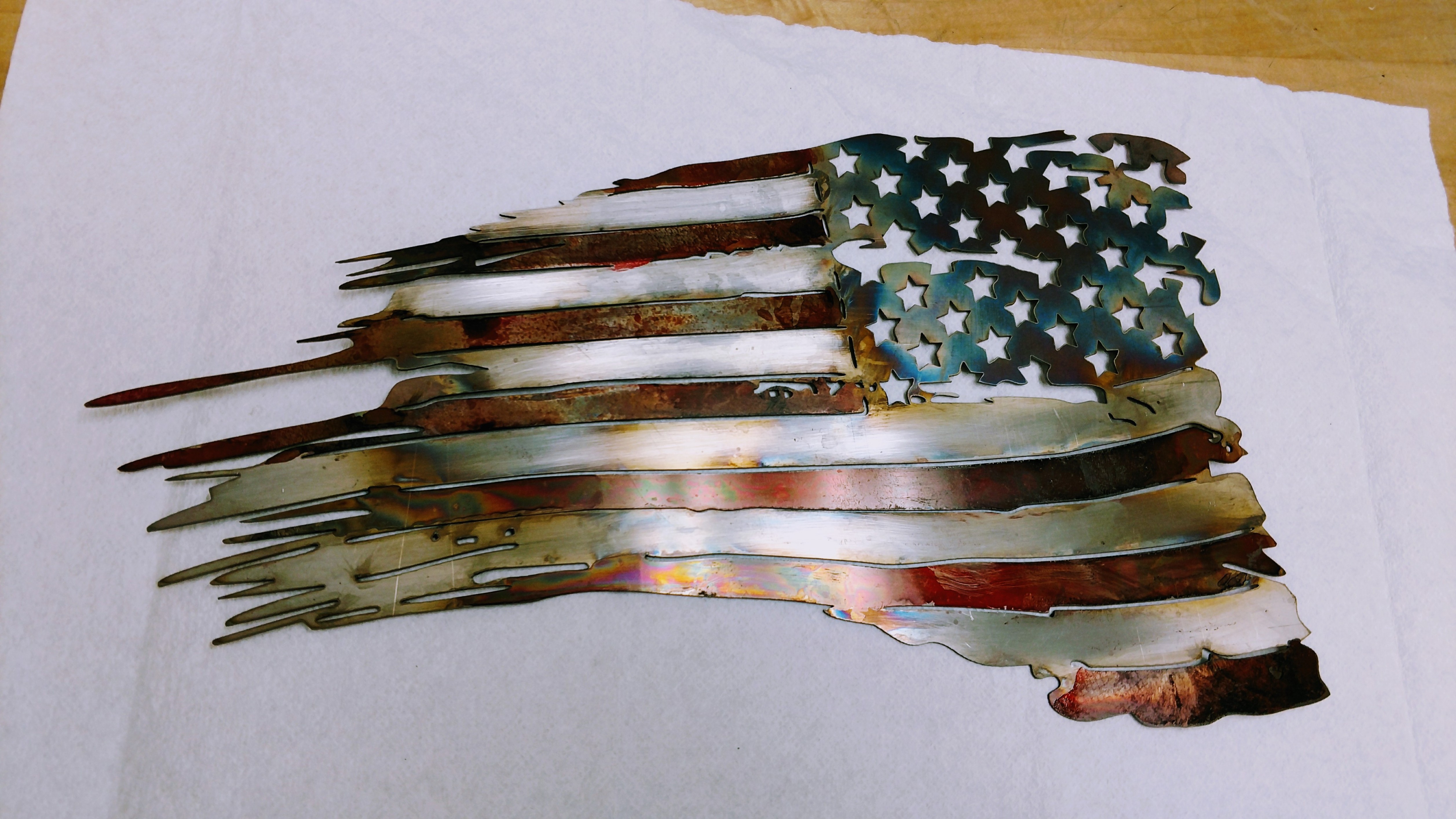 5028x2828 Tattered Or Battle Worn Usa Flag Newwaysys