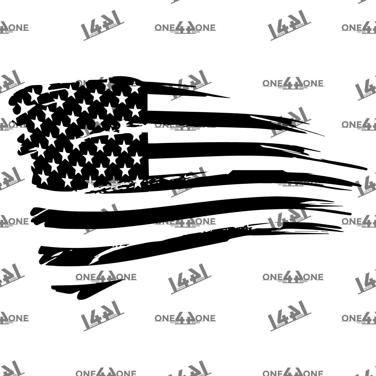 Download Tattered Us Flag Vector at Vectorified.com | Collection of ...