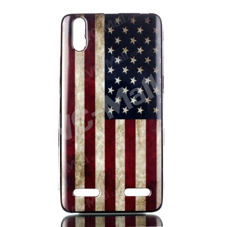 750x750 Vintage Us Flag Vinyl Wall Mural Textures Pole Holder American