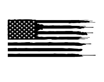 Tattered Us Flag Vector at Vectorified.com | Collection of Tattered Us ...