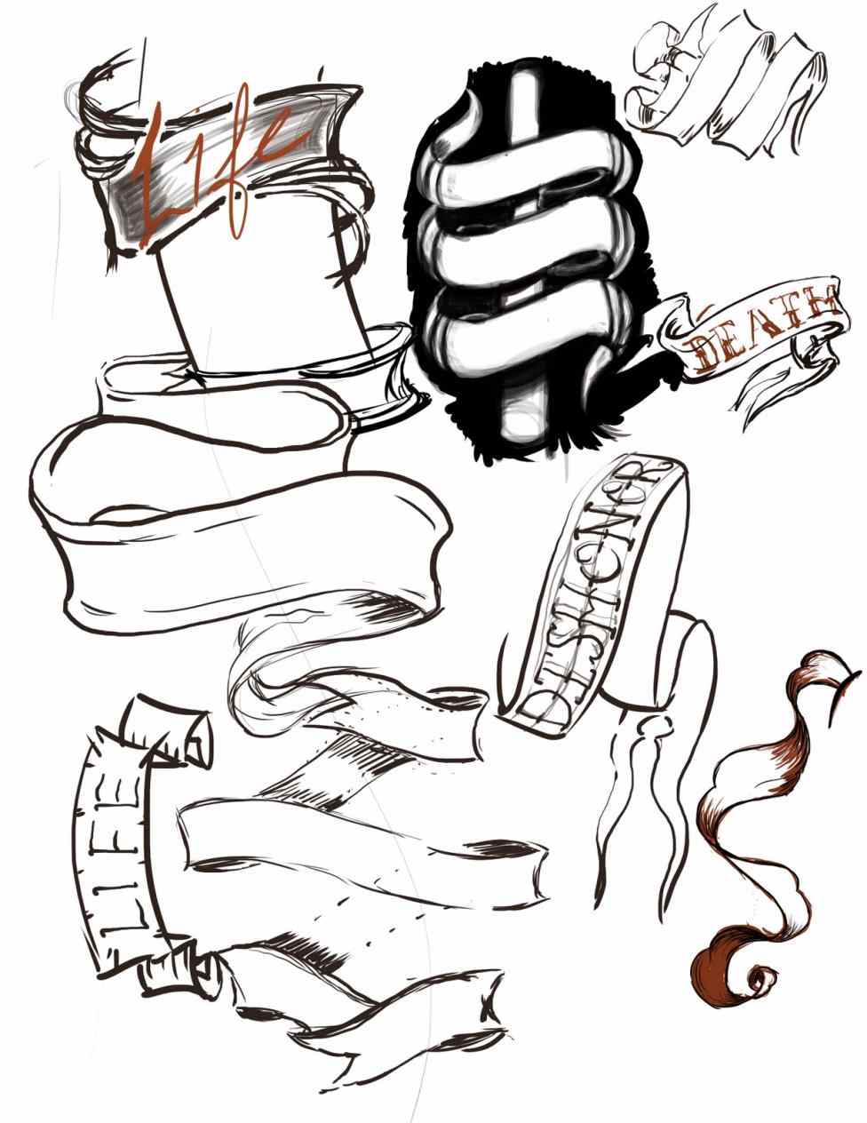 Banner Blank Tattoo Banner Designs Tattoos 976x1264 Banner Blank Tattoo Banner Designs Tattoos