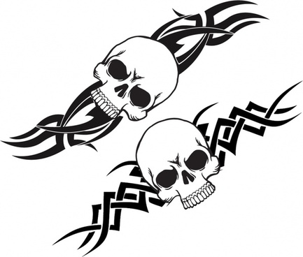 Tattoo Banner Free Vector Download 433x368 Tattoo Banner Free Vector Download