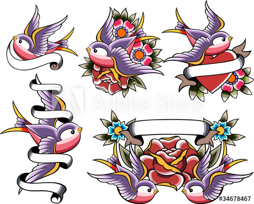 Swallow Tattoo Banner 500x402 Swallow Tattoo Banner
