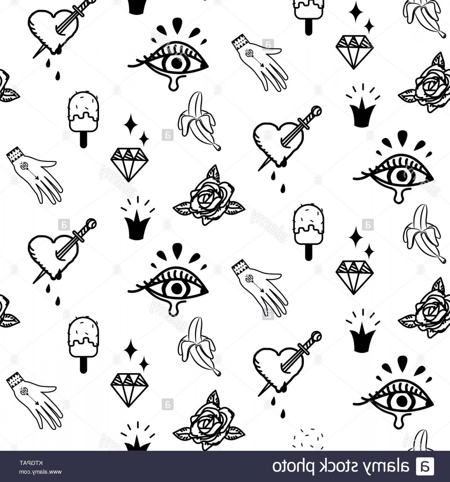 1558x1668 Basic Vector Tattoo Flash Art Soidergi