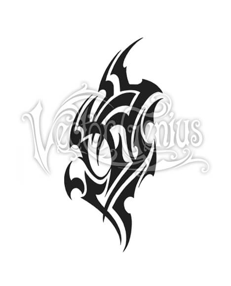 468x580 Tribal Tattoo Flash Art Arm Clipart