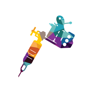 360x360 Tattoo Machine Png, Vector, And Clipart With Transparent