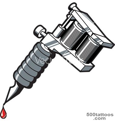 Tattoo Gun Vector At Vectorified.com 