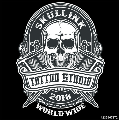 Tattoo Studio Logo Stock Image And Royalty Free Vector 496x500 Tattoo Studio Logo Stock Image And Royalty Free Vector