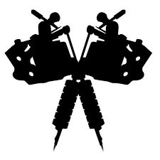225x225 Tattoo Machine Silhouette