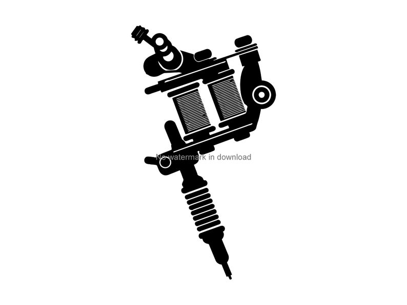 Tattoo Machine Vector at Vectorified.com | Collection of Tattoo Machine ...