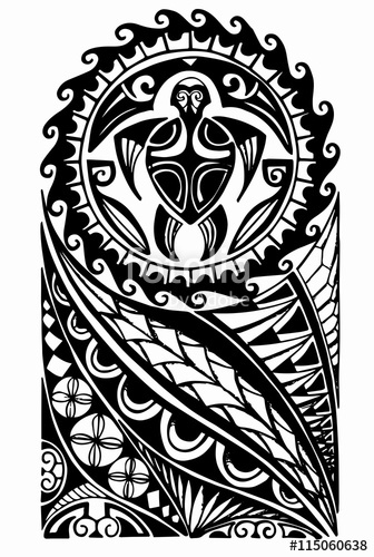 336x500 Maori Half Sleeve Tattoo Stock Image And Royalty Free Vector