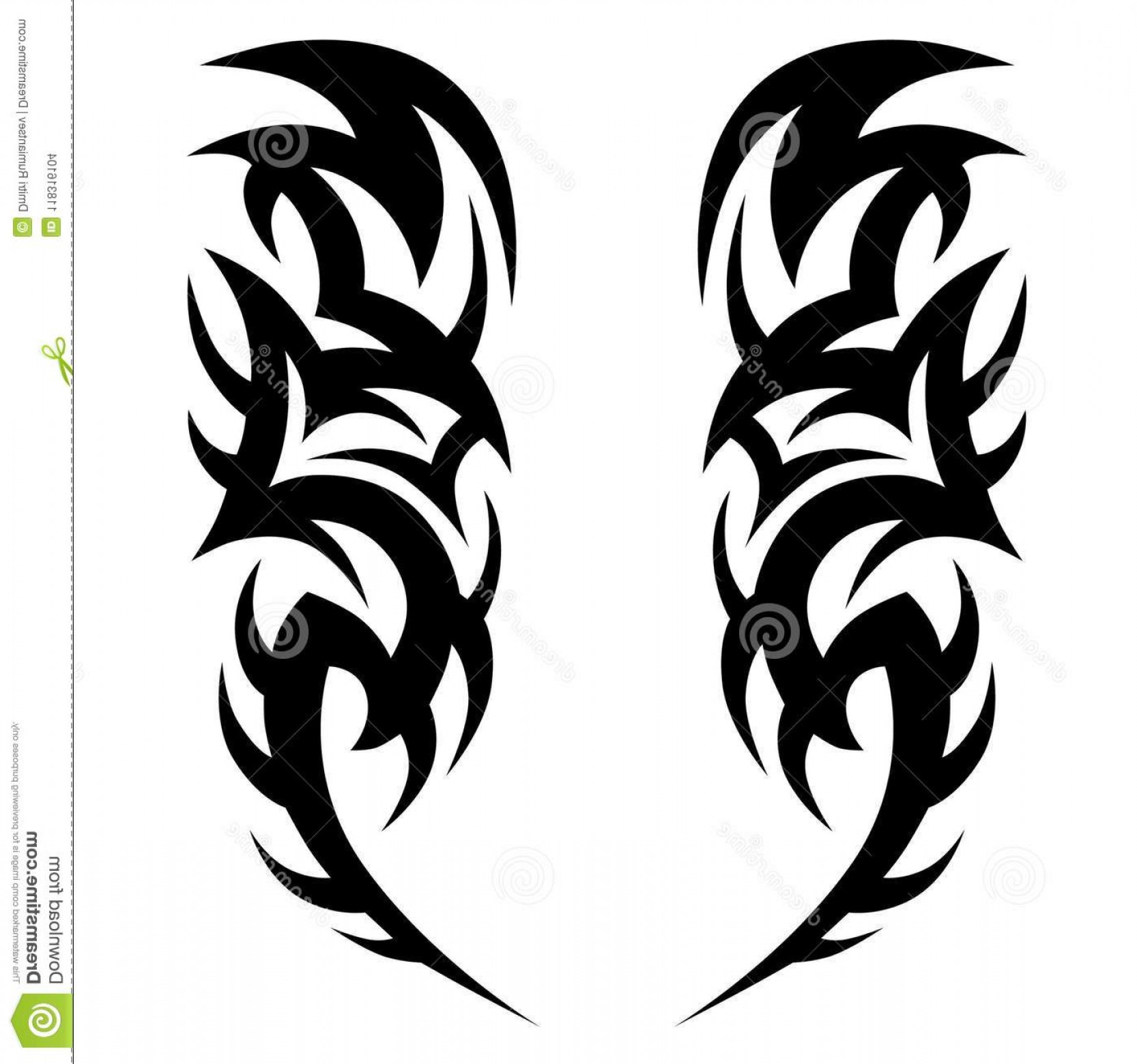 1666x1560 Tattoo Tribal Vector Pattern Hoodamathrun