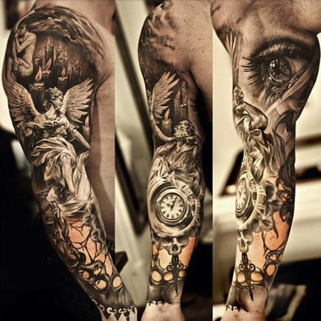 640x640 Tattoo Sleeve Vector Tattoo Collection