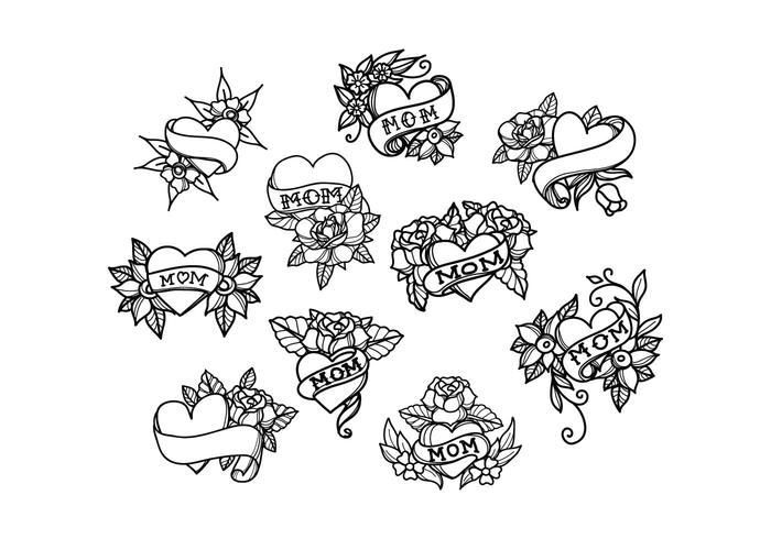 700x490 Tattoo Free Vector Art