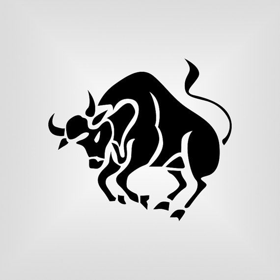 570x570 Taurus, Zodiac, Horoscope, Cutout, Vector Art, Cricut, Silhouette