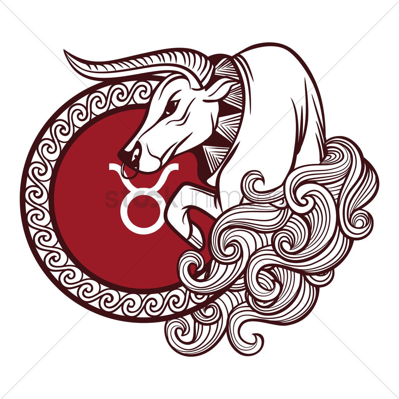 1300x1300 Taurus Vector Image