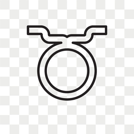 450x450 Taurus Vector Icon Isolated On Transparent Background, Taurus Logo