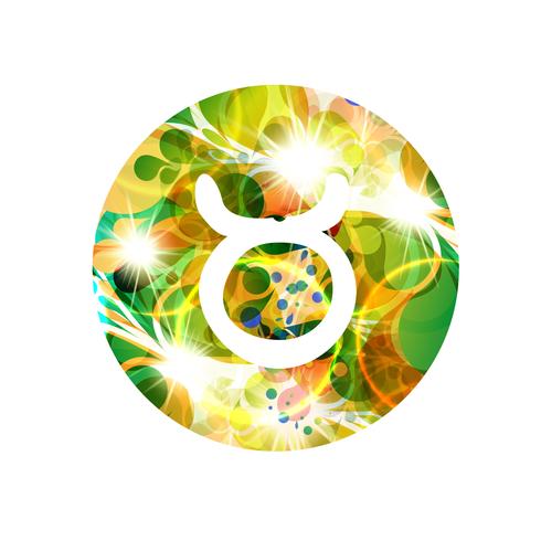 490x490 A Zodiac Sign Of Taurus, Vector Illustration