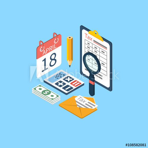 500x500 Tax Icon Vector