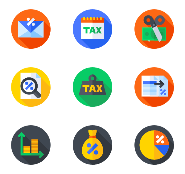 600x564 Taxes Icons
