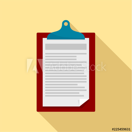 Check Paper Tax Icon Flat Illustration Of Check Paper Tax Vector 500x500 Check Paper Tax Icon Flat Illustration Of Check Paper Tax Vector