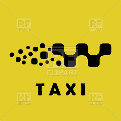 400x400 Taxi Logo Sign Vector Image Of Signs, Symbols, Maps