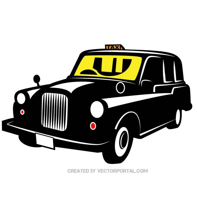 660x660 Taxi Vehicle Vector Image