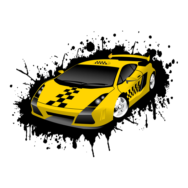 600x600 Free Taxi Vector Free Download