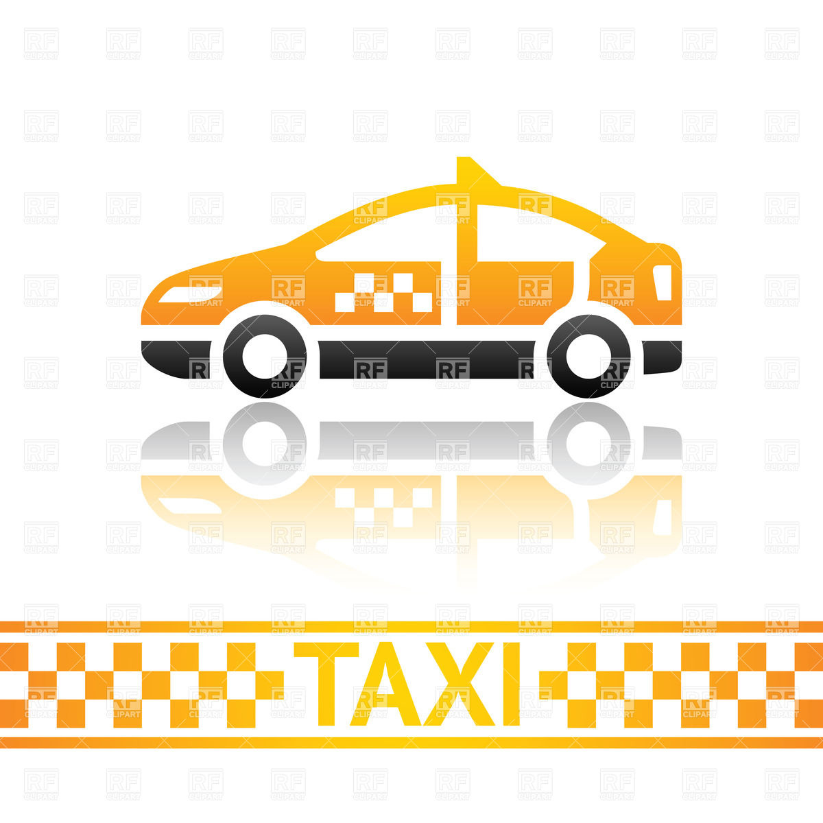 1200x1200 Simple Taxi Symbol