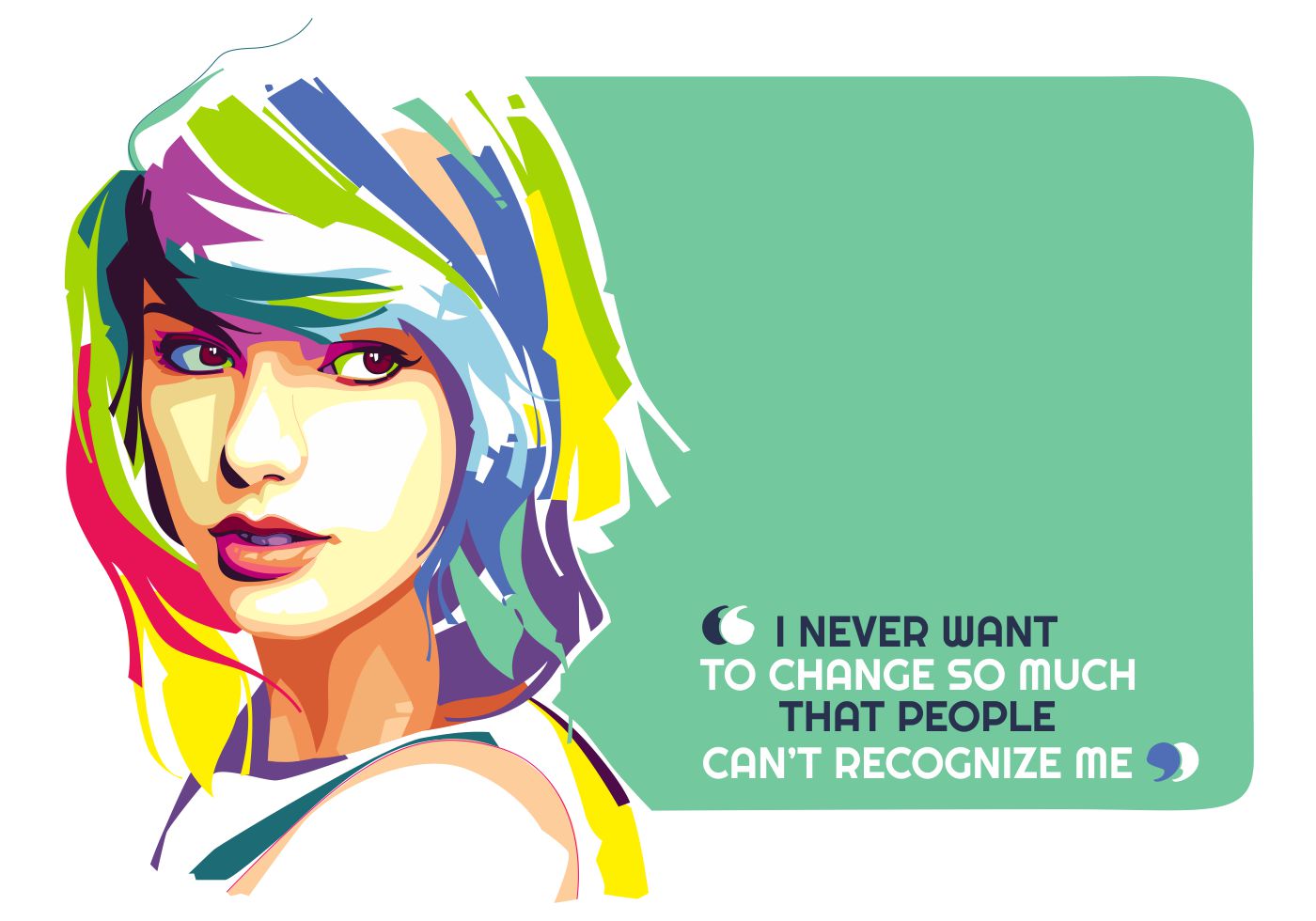 1400x980 Taylor Swift Free Vector Art