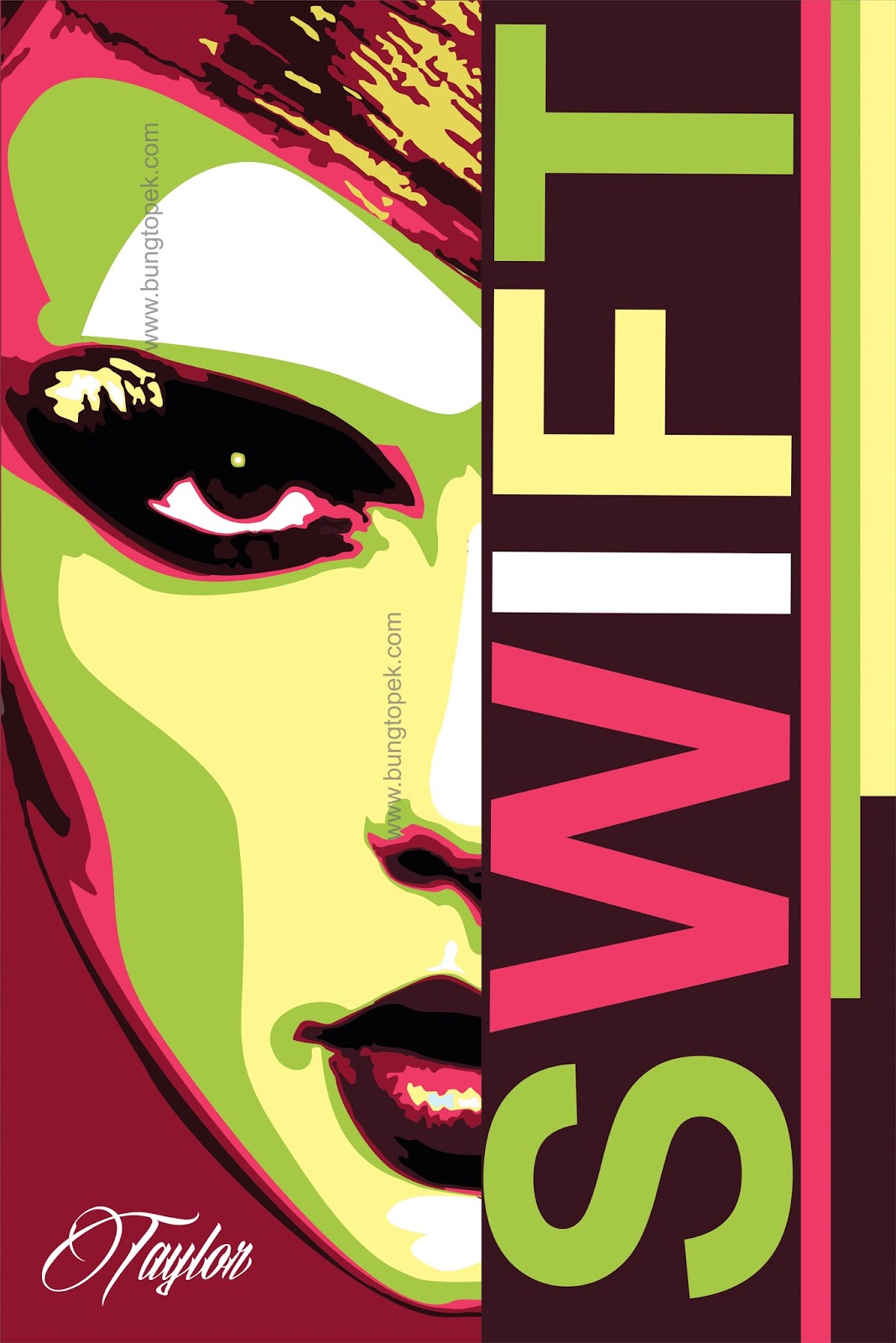 1068x1600 Vector Art Taylor Swift